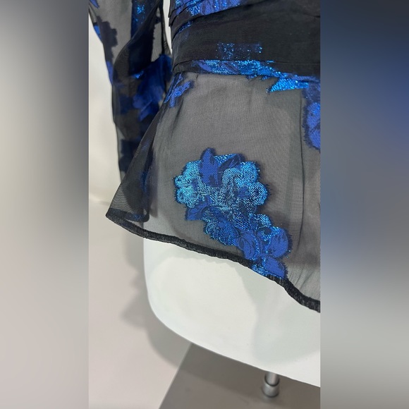 Floral Organza Blouse - Picture 5 of 7